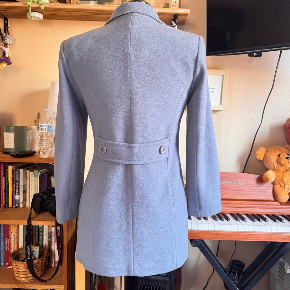 Talbots Elegant Peacoat Women's Double-Breasted Size 4 - Picture 5 of 9